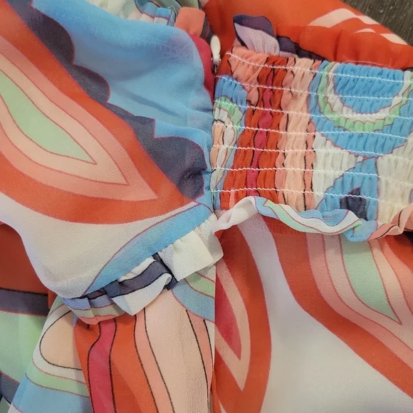 ALEXIS for Target Mixed Floral Sleeveless Tiered Ruffle Dress - Picture 8 of 15